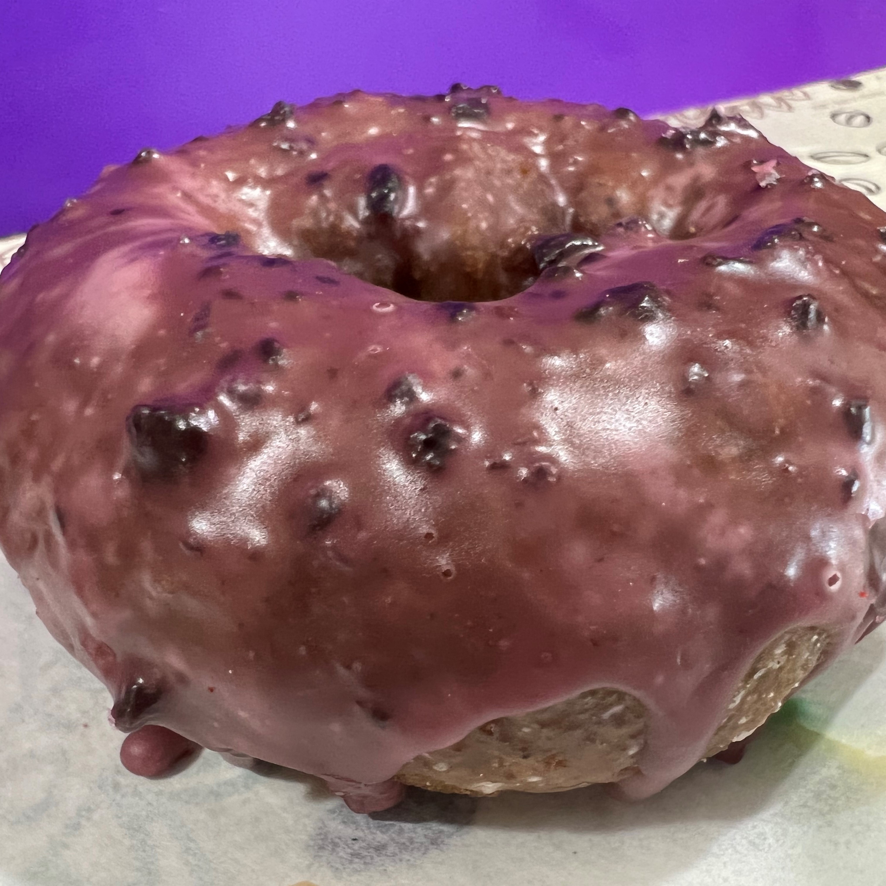 Blueberry Cake Donut
